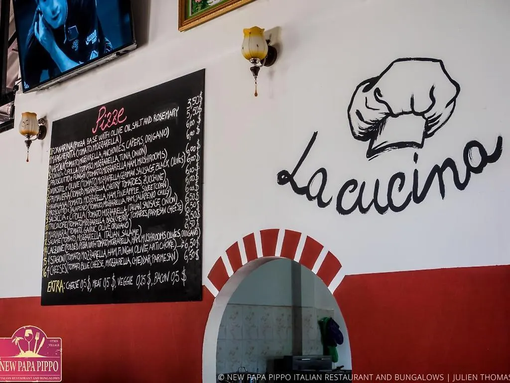 New Papa Pippo Italian Restaurant & Bungalows Otel Sihanoukville Konukevi