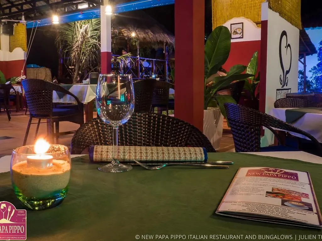 New Papa Pippo Italian Restaurant & Bungalows Otel Sihanoukville